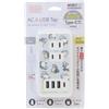 Gourmandise Mofusand AC Power Strip w/USB Type-C Port Shark Cat Same Nyan Japan Limited New
