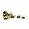uxcell 10pz SMT Mini USB Jack Femmina Presa Connettore 8 Perno Dorati
