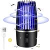 Lampada UV Antizanzare Ricaricabile 360° Insetti Killer Elettrica Repellente