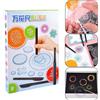 Set giocattoli divertente ed educativo stencil spirografo con ingranaggi ad for