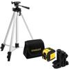 Stanley LIVELLA LASER STANLEY CUBIX STHT77649-1 RAGGIO VERDE CON TREPPIEDE E BORSA 16 MT