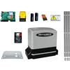 DIEFFEMATIC KIT MOTORE 900KG SCORREVOLE AUTOMATICO CON 3 MT CREMAGLIERA FERRO 230V KV9