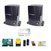 DIEFFEMATIC KIT 2 MOTORI AUTOMAZIONE CANCELLO SCORREVOLE 230V 2000Kg PER DOPPIA DUE ANTA dfm
