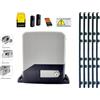 DIEFFEMATIC KIT AUTOMAZIONE CANCELLO SCORREVOLE 600KG 230V 5 MT CREMAGLIERA SI ADATTA A FAAC