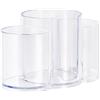 Scatola Trucchi 3 in 1 per cotone per Organizzare Trucchi e Elementi Bagno Ess