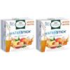 L'Angelica, Waterstick Beauty, 1 Astuccio da 12 Stick, Aromi per Acqua Senza Zuccheri e Calorie, Gusto Tè alla Pesca, con Vitamine e Sali Minerali (Confezione da 2)