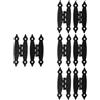 Set of 4 Cerniere Per Cancelli in Metallo Porta Ante Di Mobili Da Cucina Armadi