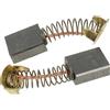 vhbw 2 Spazzole carbone per Makita 2414 2414K 2704 2414 B 2704X1 2416S 3512 2711 2708