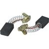 vhbw 2 Spazzole carbone per Hitachi SP18SA SB8V2 SB75(B) WH22 SP18VA SP18VA-H VB16Y