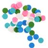 250 Pcs Dischetti Ricambio in Cotone Per Aromaterapia Collana Pad Assorbente