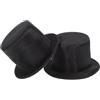 2 Pcs Doll Costume Xmas Candy Wraps Cappelli Cilindro Piccoli Cappello Mini