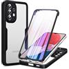 Does not apply Cover per Samsung Galaxy A13 4G con Pellicola Protettiva Integrata Trasparente