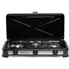 Melchioni Family Fornello a gas GPL MINERVA 3 NEW - 3 fuochi nero Melchioni Family