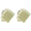 tempo di saldi 100 Bustine per CD E Dvd Trasparenti in Plastica PVC con Aletta d