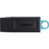 Kingston Informatica - Pen Drive Kingston Usb 3.2 64gb - Datatraveler Nero/celeste