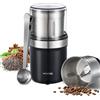 KYG Macina Caffe' Elettrico 300W per Semi, Pepe, Semi Di Lino Con Ciotola Rimovibile