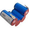 vhbw Batteria sostituisce AEG 9000866004 900086003 302016 63BCC01 3000mAh 4,8V