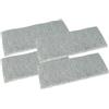 vhbw 4x Panni per Vorwerk folletto GC100 VG100 MF100 VG100+ pulitore per finestre