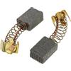 vhbw 2 Spazzole carbone per Makita 4112HS 4324 4323 4329 6000LR 3706K 4322 4327 3706