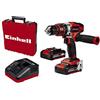 Einhell TE-CD 18/48 Li-i (2x2,0Ah) Trapano a percussione a batteria Power X-Chan