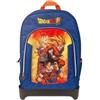 FRANCO COSIMO PANINI ZAINO TROLLEY DRAGON BALL SGANGIABILE SCUOLA ELEMENTARE MEDIE PANINI ORIGINALE
