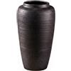 Vaso antico in ceramica, design cinese, decorazione da scrivania