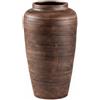 Vaso antico in ceramica, design cinese, decorazione da scrivania