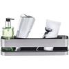Blomus 68942 Cestino per Doccia, Acciaio Inossidabile, Argento, 8,5 x 7 x 34 cm