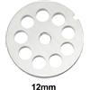 Piastra tritacarne in acciaio accessorio cucina con misura 69 mm