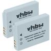 vhbw 2x Batteria sostituisce Canon NB-5L 650mAh 3,6V