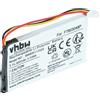 vhbw Batteria per Turtle Beach Ear Force 900mAh