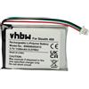 vhbw Batteria per Turtle Beach Ear Force Stealth 600, 500P, 420X, 400 1100mAh