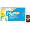 MONTEFARMACO Vitalmix Energia Junior, Integratore per Bambini e Ragazzi, Sostegno Memoria e Difese Immunitarie, 14 Flaconcini Monodose, Senza Glutine e Lattosio