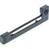 vhbw Nastro inchiostrato per MAX Electronics RE 4100 Series nero