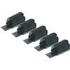 vhbw 5x Nastro inchiostrato per Casio HR 110 HR 110 S HR 150 TEC HR 150 TER nero