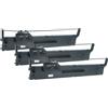 vhbw 3 nastro inchiostrato per Epson PLQ20K PLQ 20 M PLQ 22 CS PLQ 22 PLQ 22 CSM nero