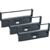vhbw 3 nastro inchiostrato per Bizerba Alpha 4500 nero