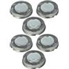 vhbw 6x Set di testine per Philips HS355 HS 355B HS536 HS540 HS355A HS360 rasoio