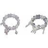 Bracciale donna fatto a mano con perline, design cinese, elegante, idea regalo