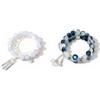 Bracciale con perline floreali, design cinese, donna, elegante, regalo amici