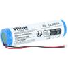 vhbw Batteria per DJI Phantom 3 Standard Remote Controller 2600mAh 3,7V