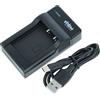 vhbw Caricatore USB-C per Easypix DVX5233 Optimus 4,2V