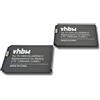 vhbw 2x Batteria sostituisce Cisco CP-BATT-7925G-STD 74-5469-01 74-5468-01 1500mAh