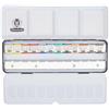 Cell Distributors Schmincke Watercolors, scatola di metallo set di acquerelli, 12 colori (74412097