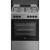 BEKO CUCINA A GAS 4 FUOCHI CON FORNO ELETTRICO 60 CM CLASSE A BEKO FBE62120XD