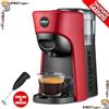 Lavazza Macchina da Caffè LAVAZZA A Modo Mio Tini Tiny ECO Rosso Bianca Nera Pink Rosa