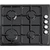 AEG PT Piano cottura Staylux da Incasso a Gas 60 cm Nero/ghisa LX-410 BF INOX/NERO