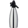 Kayser Sifone Soda Seltz 1 lt Acciaio Inox per Cocktail Kayser | Bottiglia Seltz Barman
