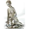Sibania Statuina Porcellana Capodimonte statuetta Ninfa del mare donna ragazza Nuda