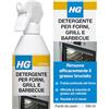 HG Detergente per Forni, Grill e Barbecue, Rimuove Velocemente Cibo Grasso e Bruciato da Cucina e Spazi Esterni (500 ml) - 138050108